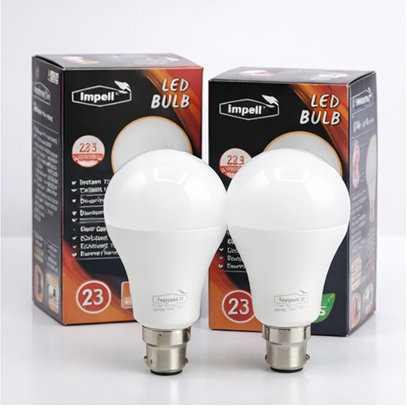 Impell 23W LED Bulb – Cool White, High Brightness