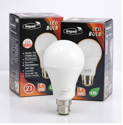 Impell 23W LED Bulb – Cool White, High Brightness